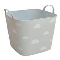 シンセーインターナショナル 収納ボックス 収納バケット L おもちゃ かご 雲