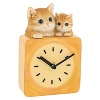 紅石 置時計 ベニーズキャット クロック ネコ