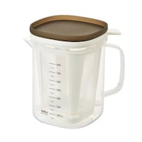 曙産業 だしカップ レンジで美味しいおだし 1000ml こし網付き 計量カップ付き