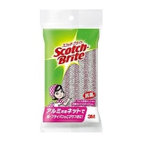 スリーエム ジャパン キッチンスポンジ スコッチブライト 抗菌 アルミネット スポンジ たわし