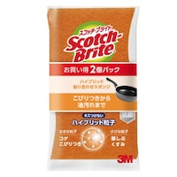 スリーエム ジャパン キッチンスポンジ スコッチブライト ハイブリッド 貼り合わせ スポンンジ 2個入り