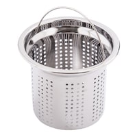 エヌシーシー ゴミ受け 深型 135mm 抗菌 抗ウイルス メッキ加工 ステンレス