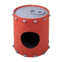 Petner ペットハウス 猫 コカ缶タワー ブラウン