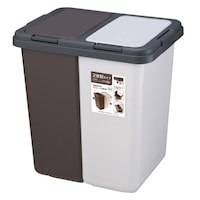 TWORLD ゴミ箱 40L 2分別式ペール 横型