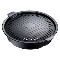 イシガキ ヘルシー焼肉グリル 丸形 ガス火専用 コンパクト