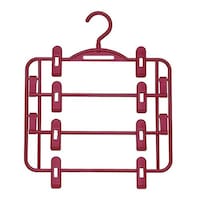 サワフジ スカートハンガー スカート掛け 4段