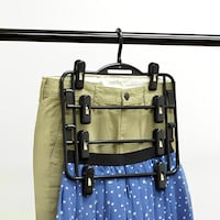 サワフジ スカートハンガー スカート掛け 4枚掛け デイズ