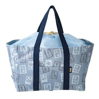 トーン エコバッグ 折り畳み レジカゴ用バッグ 保冷機能付き ブルー