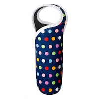 トーン ボトルカバー tone コネクトボトルカバー ペットボトルカバー 持ち手付き ネイビードット ネイビードット