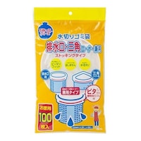 ネクスタ 水切りゴミ袋 排水口・三角コーナー兼用 ストッキングタイプ 100枚入