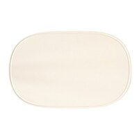 伊原企販 オーバルまな板 L 食洗機対応 エラストマー 抗菌 日本製 アイボリー