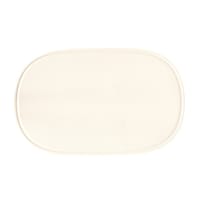 伊原企販 オーバルまな板 M 食洗機対応 エラストマー 抗菌 日本製 アイボリー