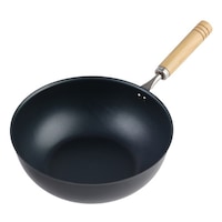 杉山金属 いため鍋 23cm IH対応 鉄製 匠味 深型フライパン 日本製