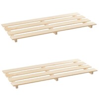 全国家庭用品卸商業協同組合 すのこ 押し入れすのこ 桐製 無漂白 2枚入り