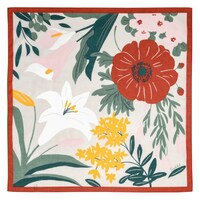 三陽商事 風呂敷 75cm 中判 Sarahbel the timeless 二巾ふろしき Blossom エコバッグ レッド