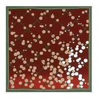 三陽商事 風呂敷 68cm 中判 咲福梅花 丹後ちりめん友仙ふろしき 有職Designed by 川島織物セルコン