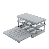 ヒマラヤ化学 パソコンラック 卓上 約 幅49×奥行33×高さ22cm ノートパソコン用 22型