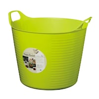 ヒマラヤ化学 バスケット 持ち手付き ハッピーバケット 丸型