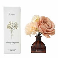 リードディフューザー Bnature ビーネイチャー フラワーブーケリードディフューザー 100ml バニラ×サンダルウッド