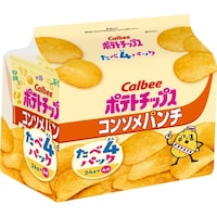 カルビー ポテトチップスコンソメたべよんパック 96g
