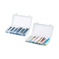 パンドウイットコーポ 熱収縮チューブ キットボックス サイズコンビネーション 黒 KPHSTT1 1セット