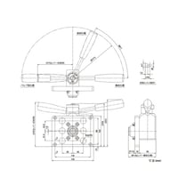 日東工器 マルチカプラMAMA型(ソケット)6ポート型 プレート MAMA2S6CL AL 1個