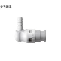 日東工器 キューブカプラ(プラグ)POM(ポリアセタール)青 内径Φ4mmチューブ用 バルブレスタイプ 1セット(10個入) SPC04PHLVLBLU POM 1セット