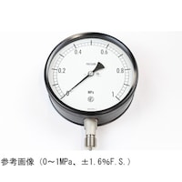 長野 密閉型圧力計(150Φ) 立形A枠 0.1ー0.2MPa BG10143 1個