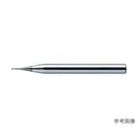 ユニオンツール DLCCOAT2枚刃銅電極加工用ロングネックボール R1×有効長8×刃長1.6×シャンク径4 DLCLB2020080 1本