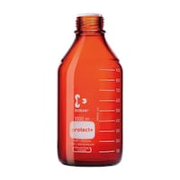 SCHOTT プロテクトプラスコートねじ口びん 茶褐色 びんのみ 1000mL 1箱(10本入) 0175901000A 1箱