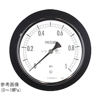 長野 普通形圧力計(Φ100) 埋込形D枠(取付金具)蒸気用 1MPa AE15131 1個