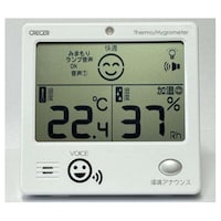CRECER しゃべるデジタル温湿度計 CRV1000 1個