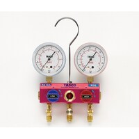 タスコ R410A R32用 ボールバルブ式ゲージマニホールドキット TA122GVH2 1セット