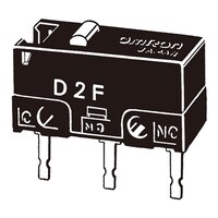 オムロン 極超小形基本スイッチ 10個入 D2F01A 1箱 4536853185725
