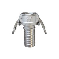 トヨックス カムロック ツインロックタイプカプラー ホースシャンク ステンレス 3/4インチ 633CL3/4SST 1個