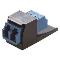 パンドウイットコーポ 光ファイバーLCアダプタモジュール デュプレックス OS1/OS2 CMDSLCZBL 1個