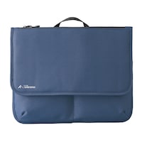リヒトラブ ALTNA フラップポーチ L ネイビー A776811 1個