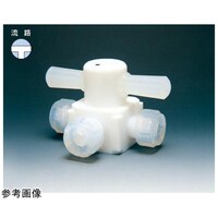 フロンケミカル 三方バルブ圧入型 φ1/4 NR0004005 1個