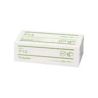日本製紙クレシア トライフ ペーパータオル タウパープリエM(200枚入×30束) 3499221 1箱
