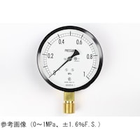 長野 普通形圧力計(Φ100) 立形A枠 16MPa 検査証明書付 AE20191 1個