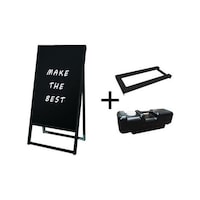 常磐精工 ブラックバリウススタンド看板 ブラックボード 450×900片面 ウエイトアーム・水タンクセット BVASKBB450X900K3SE 1個