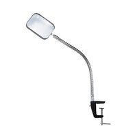 クリアー光学 スタンド台付ルーペ (クランプ式) 1.8倍 110×145mm 小玉3.5倍 CF110 1個