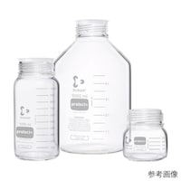 SCHOTT プロテクトプラスコートねじ口びん 広口 びんのみ 500mL 1箱(10本入) 017550500A 1箱