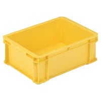 岐阜プラスチック工業 プラテナー イエロー 外寸(mm):419×305×156 内寸(mm):368×267×150 B14 Y 1個