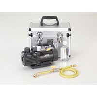 タスコ ウルトラミニツーステージ真空ポンプ 真空ゲージ付セット TA150SWK 1台