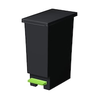 新輝合成 ゴミ箱 20L ゲーミングペール ペダル グリーン 60382512 1個