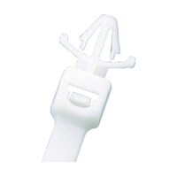 パンドウイットコーポ 押し込みタイプナイロン結束バンドナチュラル 幅4.8×長さ132(500本入) PLWP1SBD 1袋