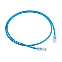 パンドウイットコーポ カテゴリ6A細径パッチコード 3m 青 UTP28X3MBU 1本