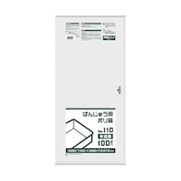日本サニパック ばんじゅう用ポリ袋110号 半透明 1冊(100枚入) BH03 1冊