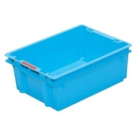 岐阜プラスチック工業 DFコンテナー 外寸(mm):400×300×152 内寸(mm):351×267×147 DF12B2 B 1個